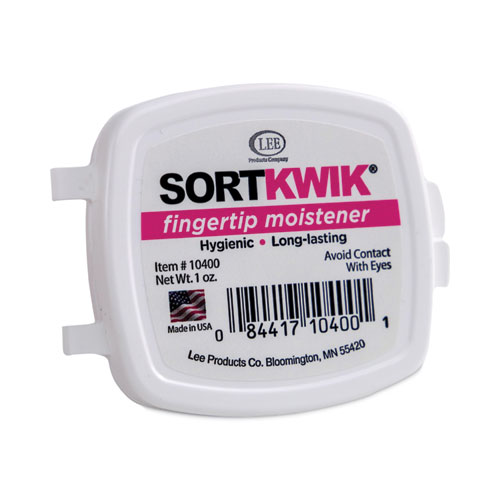 Picture of Sortkwik Fingertip Moisteners, 1 oz, Pink