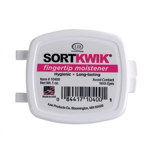 Picture of Sortkwik Fingertip Moisteners, 1 oz, Pink