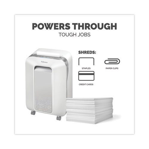 Picture of Powershred LX200 Micro-Cut Shredder, 12 Manual Sheet Capacity, White