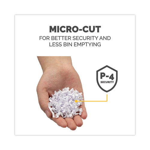 Picture of Powershred LX210 Micro-Cut Shredder, 16 Manual Sheet Capacity, White