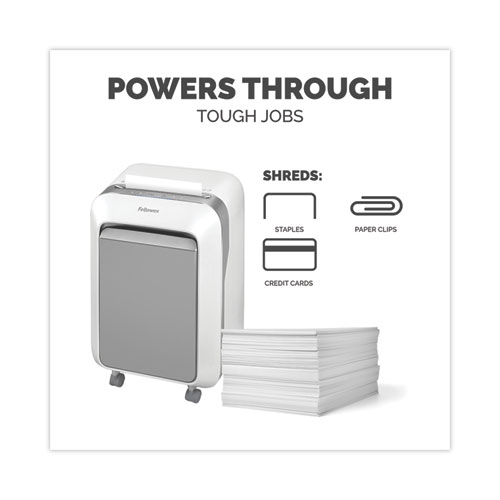 Picture of Powershred LX210 Micro-Cut Shredder, 16 Manual Sheet Capacity, White