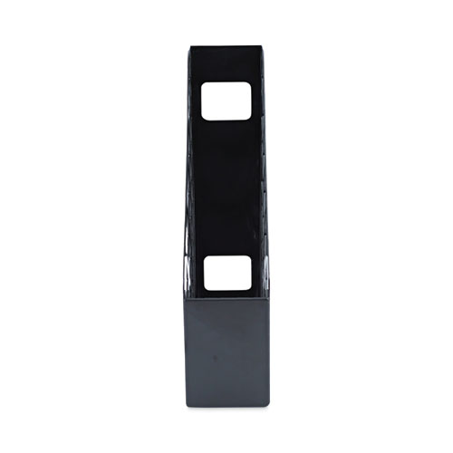 Picture of Recycled Plastic Magazine File, 3 x 10 x 11.88, Black