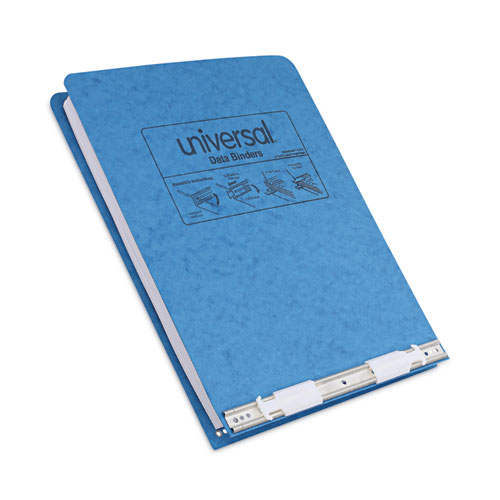 Picture of Pressboard Hanging Binder, 2 Posts, 6" Capacity, 9.5 x 11, Light Blue