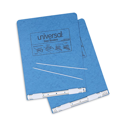 Picture of Pressboard Hanging Binder, 2 Posts, 6" Capacity, 9.5 x 11, Light Blue