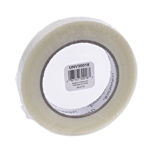 Picture of 120# Utility Grade Filament Tape, 3" Core, 18 mm x 54.8 m, Clear