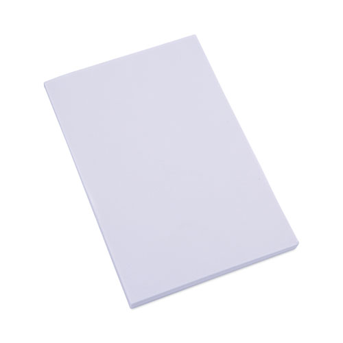 Picture of Scratch Pad Value Pack, Unruled, 4 x 6, White, 100 Sheets, 120/Carton