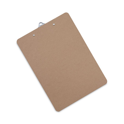 Picture of Hardboard Clipboard, 1.25" Clip Capacity, Holds 8.5 x 11 Sheets, Brown