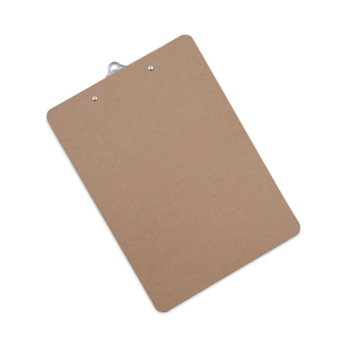 Picture of Hardboard Clipboard, 1.25" Clip Capacity, Holds 8.5 x 11 Sheets, Brown, 3/Pack