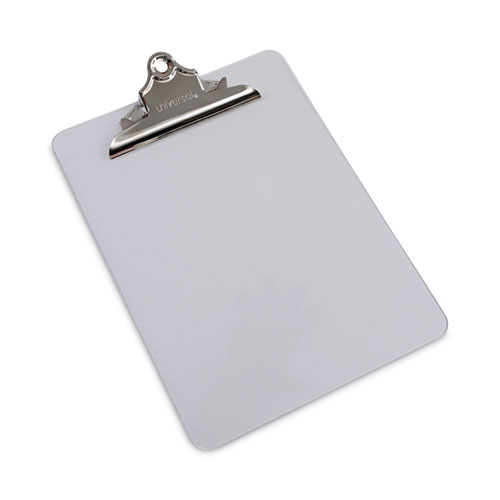 Picture of Plastic Clipboard with High Capacity Clip, 1.25" Clip Capacity, Holds 8.5 x 11 Sheets, Clear