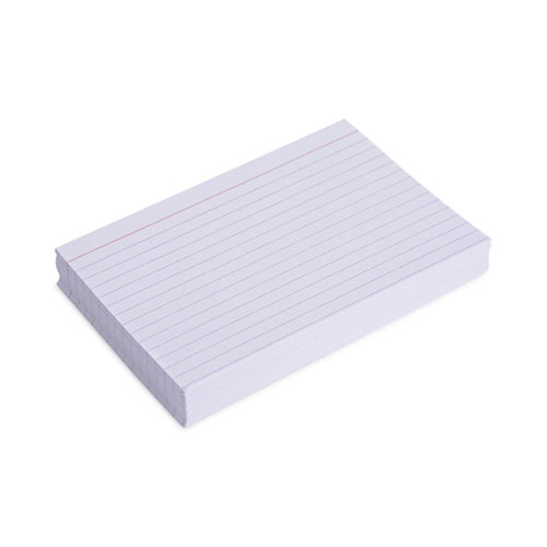 Picture of Ruled Index Cards, 4 x 6, White, 100/Pack