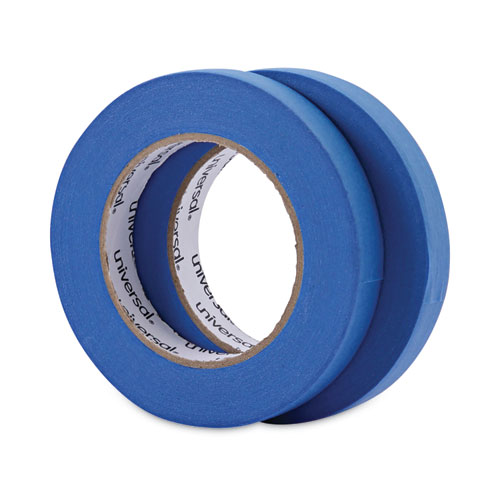 Picture of Premium Blue Masking Tape with UV Resistance, 3" Core, 18 mm x 54.8 m, Blue, 2/Pack