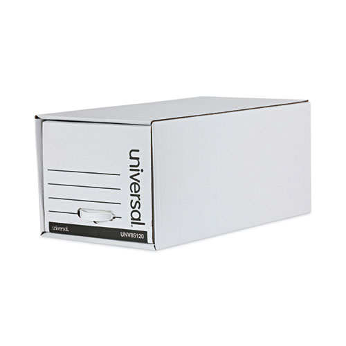 Picture of Economy Storage Drawer Files, Letter Files, White, 6/Carton