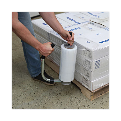 Picture of Handwrap Stretch Film, 12" x 1,500 ft Roll, 20 mic (80-Gauge), Clear, 4/Carton