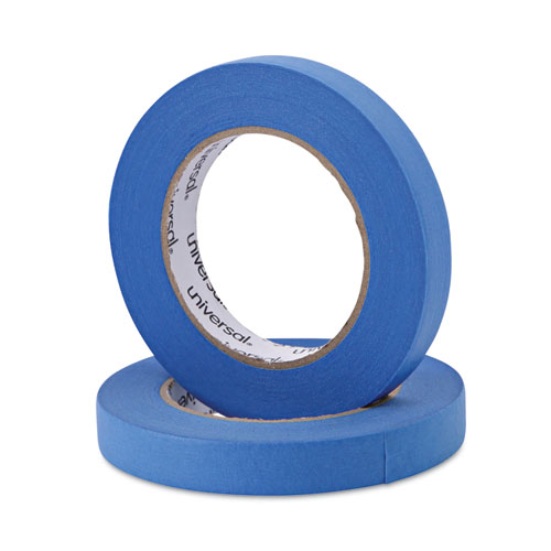 Picture of Premium Blue Masking Tape with UV Resistance, 3" Core, 18 mm x 54.8 m, Blue, 2/Pack