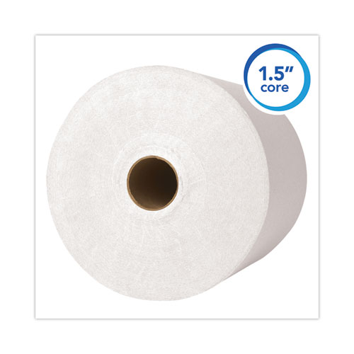 Picture of Hard Roll Paper Towels with Premium Absorbency Pockets, 1-Ply, 8" x 425 ft, 1.5" Core, White, 12 Rolls/Carton