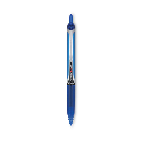 Precise+V5rt+Roller+Ball+Pen%2C+Retractable%2C+Extra-Fine+0.5+Mm%2C+Blue+Ink%2C+Blue+Barrel