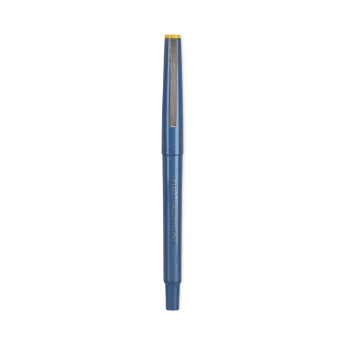 Picture of Razor Point Fine Line Porous Point Pen, Stick, Extra-Fine 0.3 mm, Blue Ink, Blue Barrel, Dozen