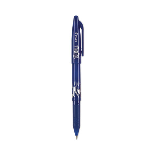 Frixion+Ball+Erasable+Gel+Pen%2C+Stick%2C+Fine+0.7+Mm%2C+Blue+Ink%2C+Blue+Barrel