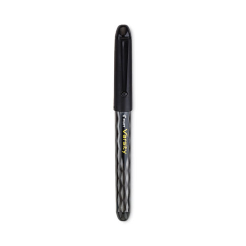 Picture of Varsity Fountain Pen, Medium 1 mm, Black Ink, Clear/Black Barrel