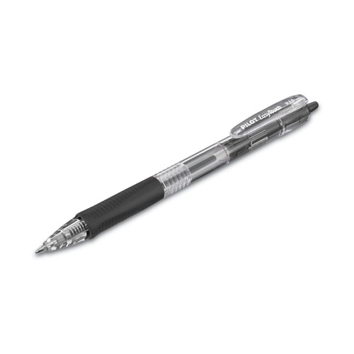 Picture of EasyTouch Ballpoint Pen, Retractable, Medium 1 mm, Black Ink, Clear Barrel, Dozen