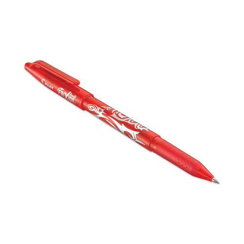 Picture of FriXion Ball Erasable Gel Pen, Stick, Fine 0.7 mm, Red Ink, Red Barrel