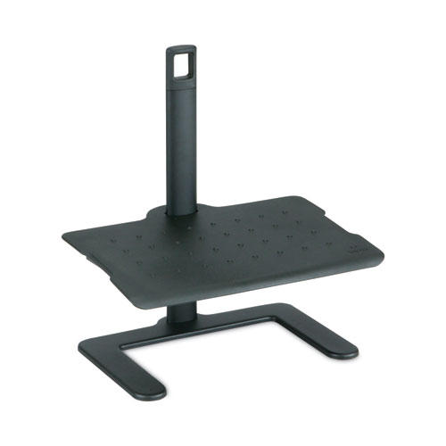 Picture of Height-Adjustable Footrest, 20.5w x 14.5d x 3.5 to 21.5h, Black