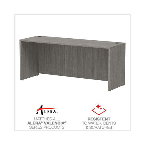 Picture of Alera Valencia Series Credenza Shell, 70.88w x 23.63d x 29.5h, Gray
