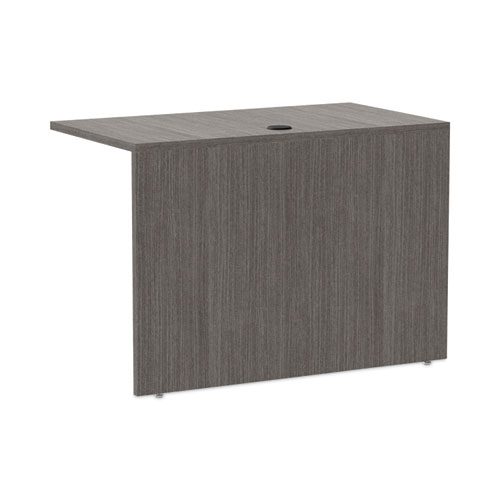 Picture of Alera Valencia Series Reversible Return/Bridge Shell, 42w x 23.63d x 29.5h, Gray