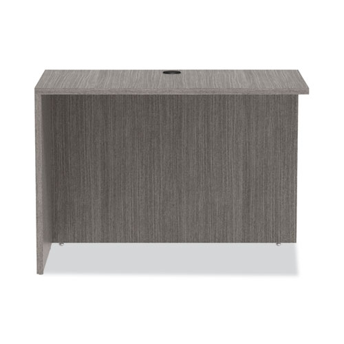 Picture of Alera Valencia Series Reversible Return/Bridge Shell, 42w x 23.63d x 29.5h, Gray