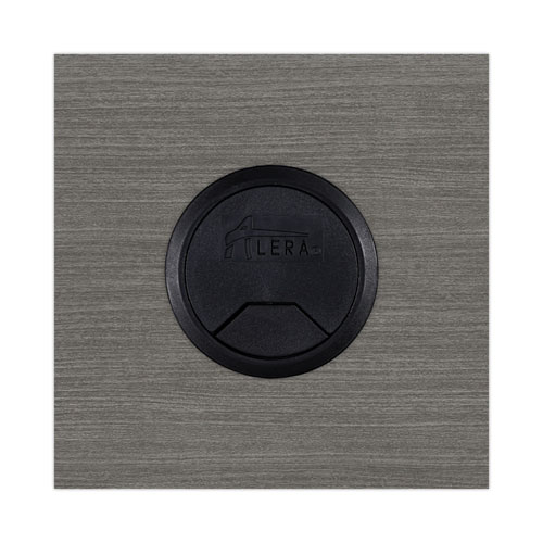 Picture of Alera Valencia Series Reversible Return/Bridge Shell, 42w x 23.63d x 29.5h, Gray