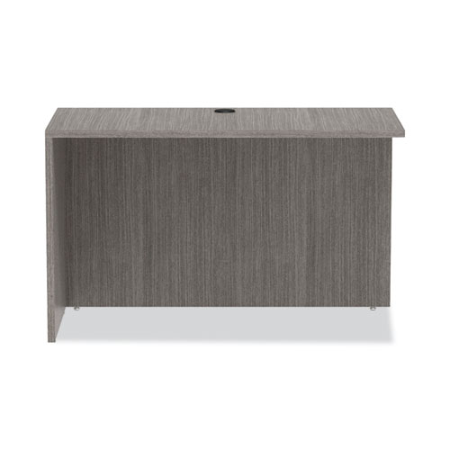 Picture of Alera Valencia Series Reversible Return/Bridge Shell, 47.25w x 23.63d x 29.5h, Gray