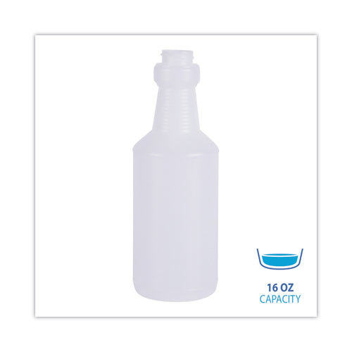 Picture of Easy-Grip Plastic Spray Bottle, 16 oz, Clear, 24/Carton