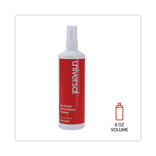 Picture of Dry Erase Spray Cleaner, 8 oz Spray Bottle
