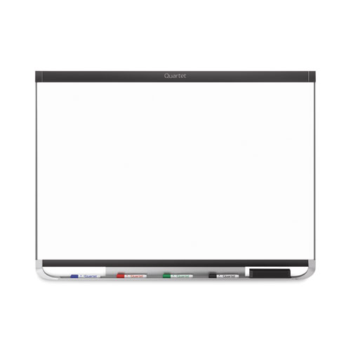 Picture of Prestige 2 DuraMax Magnetic Porcelain, 96" x 48", White Surface, Black Aluminum/Plastic Frame