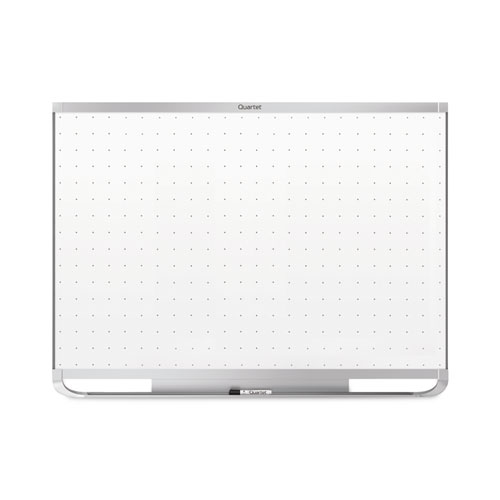 Picture of Prestige 2 Magnetic Total Erase Whiteboard, 72 x 48, White Surface, Silver Aluminum/Plastic Frame