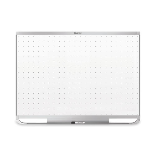 Picture of Prestige 2 Magnetic Total Erase Whiteboard, 96 x 48, White Surface, Silver Aluminum/Plastic Frame