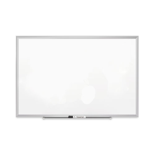 Picture of Silhouette Total Erase Whiteboard, 74 x 42, White Surface, Silver Aluminum Frame