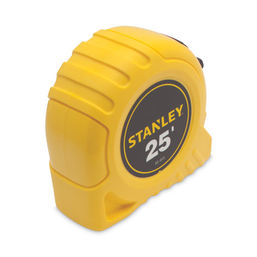 Picture of Power Return Tape Measure, Plastic Case, 1" x 2 5ft, Yellow