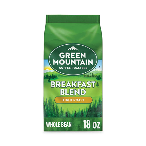 Picture of Breakfast Blend Whole Bean Coffee, 18 oz Bag