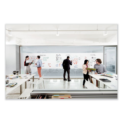 Picture of Dry Erase Surface, Laminate Film, 36" x 7 mil x 24", White