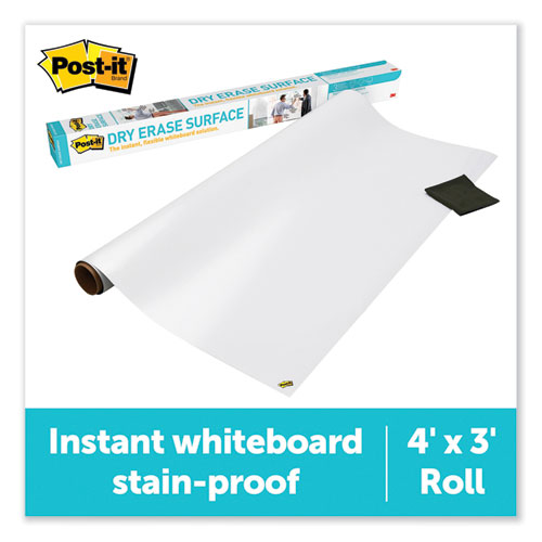 Dry+Erase+Surface+with+Adhesive+Backing%2C+48+x+36%2C+White+Surface