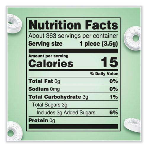 Picture of Hard Candy Mints, Wint-O-Green, 44.93 oz Bag