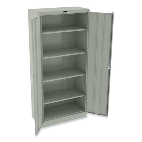 Picture of 78" High Deluxe Cabinet, 36w x 18d x 78h, Light Gray