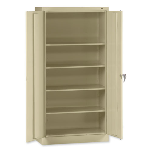 Picture of 72" High Standard Cabinet (Unassembled), 36w x 18d x 72h, Putty