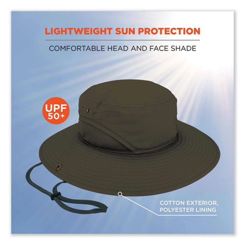 Picture of Chill-Its 8936 Lightweight Mesh Paneling Ranger Hat, Large/X-Large, Olive