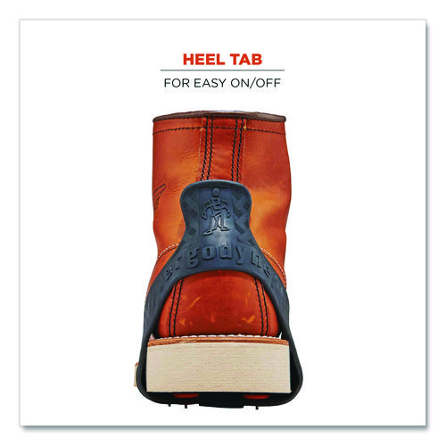 Picture of Trex 6300 One Piece Slip-on Ice Cleats, Large, Black, Pair