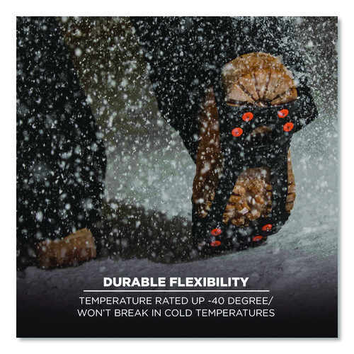 Picture of Trex 6300 One Piece Slip-on Ice Cleats, Large, Black, Pair