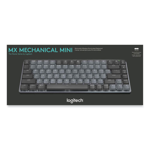 Picture of MX Mechanical Wireless Illuminated Performance Keyboard, Mini, Graphite