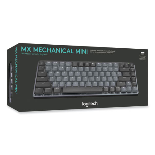 Picture of MX Mechanical Wireless Illuminated Performance Keyboard, Mini, Graphite