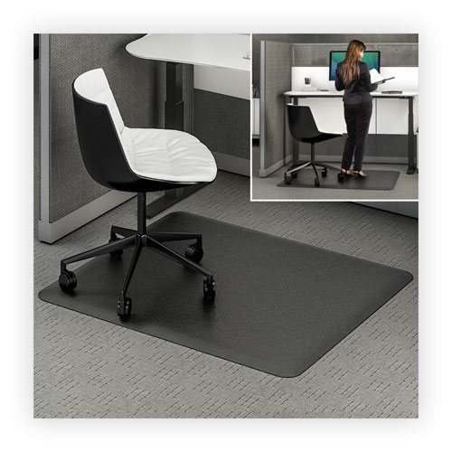 Picture of Ergonomic Sit Stand Mat, 60 x 46, Black